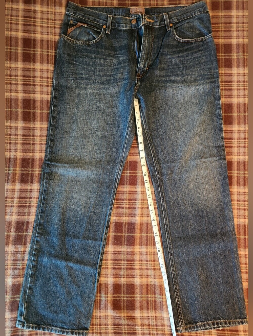 Ariat M2 Relaxed Jeans in Dark Blue 35x32